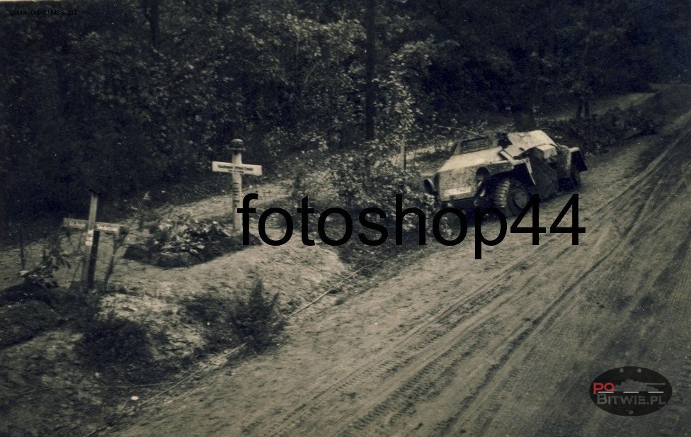 [PSW][#135]{104}{a} le.Pz.Sp.Wg (M.G.) Sd.Kfz.221, Aufkl.Abt.(mot.).13, WH-114950, Oszczepalin Pierwszy (k.Kocka) (Hptm.Lunke, Ltn.Scheiber).jpg